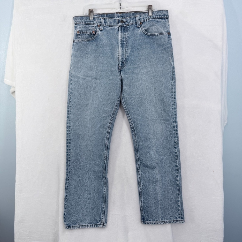 Vintage Levis 505 0217 Jeans Mens 38x30 (34x28) Blue Regular Straight 80s